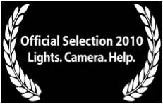 Official Selection 2010 Lights. Camera. Help.